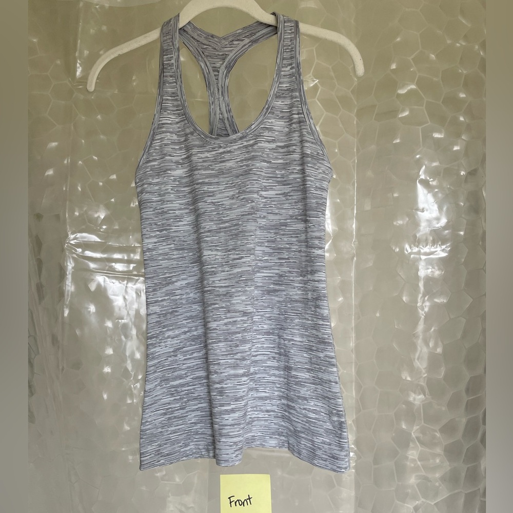 Lululemon Women's Striped Racerback Tank Top